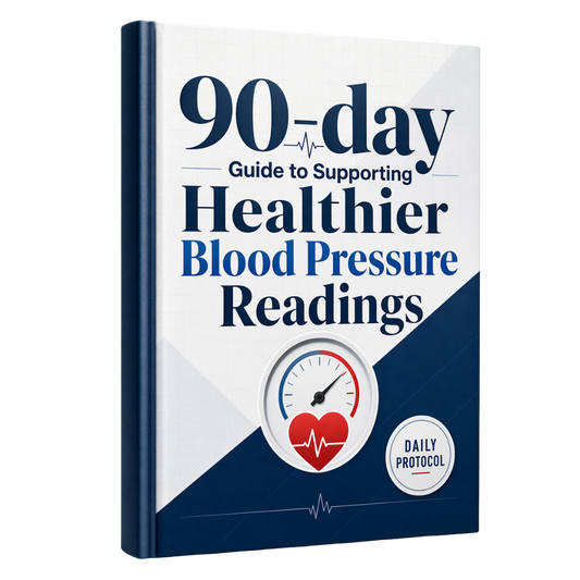 E-Book: 90-day Guide to Supporting Healthier Blood Pressure Readings