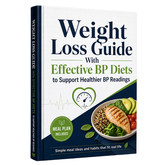 E-Book: Weight Loss Guide With Effective BP Diets to Support Healthier BP Readings